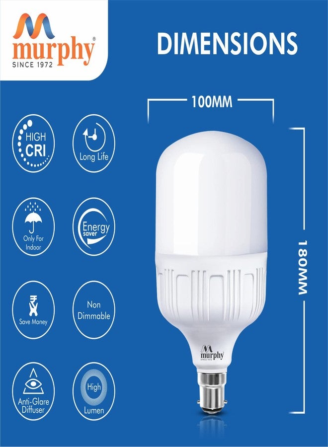 Murphy 30W B22 LED Cool White Bulb - Image 3